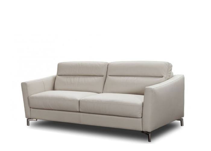 greta recycled leather xl sleeper sofa used